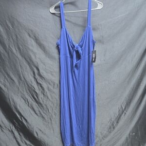 BCBG Deep Blue Knit Top